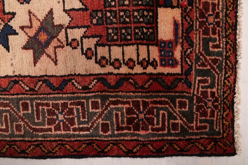 Traditional Vintage Hand-Knotted Area Rug 4'4" x 6'8" Oriental Wool Carpet gallery