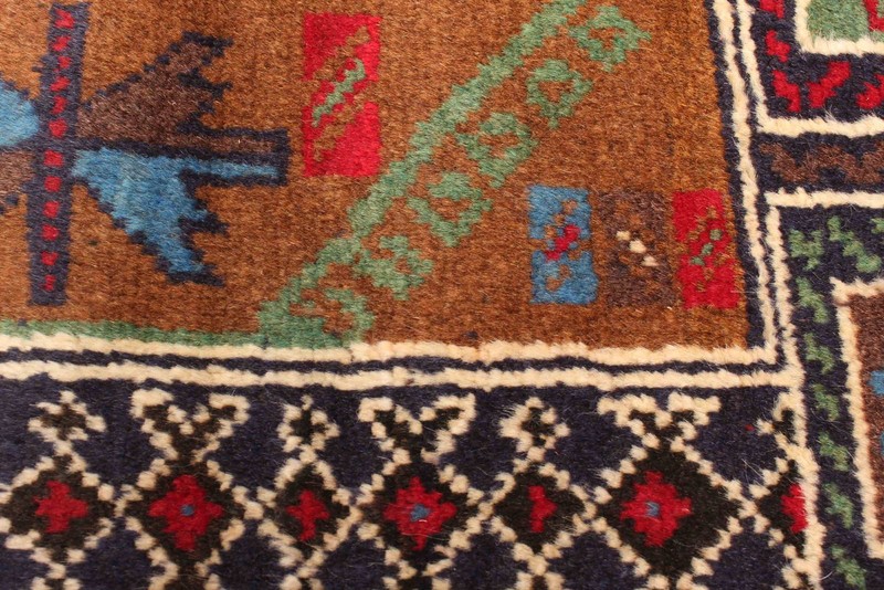 Traditional Vintage Hand-Knotted Area Rug 2'11" x 4'11" Oriental Wool Carpet gallery