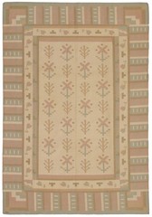 Vintage Hand Woven Area Rug 6’0″ x 8’9″ Traditional Wool Oriental Carpet