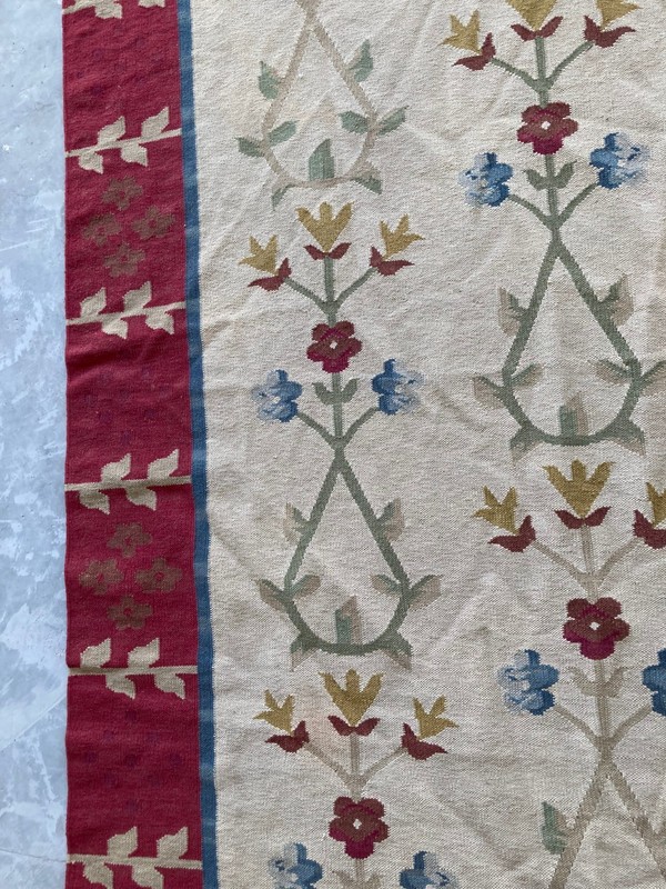 Vintage Traditional Handmade Lovely Floral Turkish Floor Rug Carpet 250x160 cm gallery