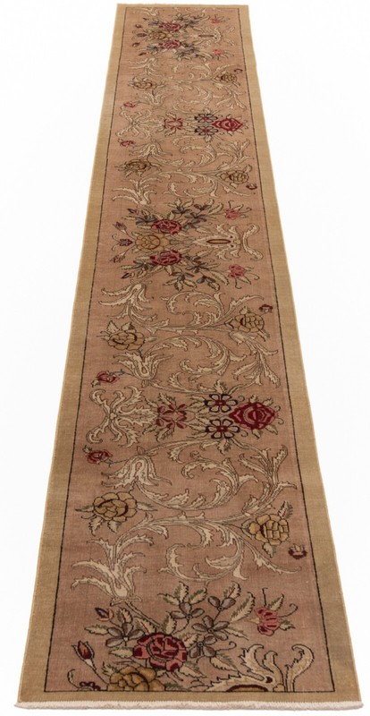 Patina 187 3/8x29 1/2 in Hand Knotted Persian Orientt Carpet Braun Rug gallery