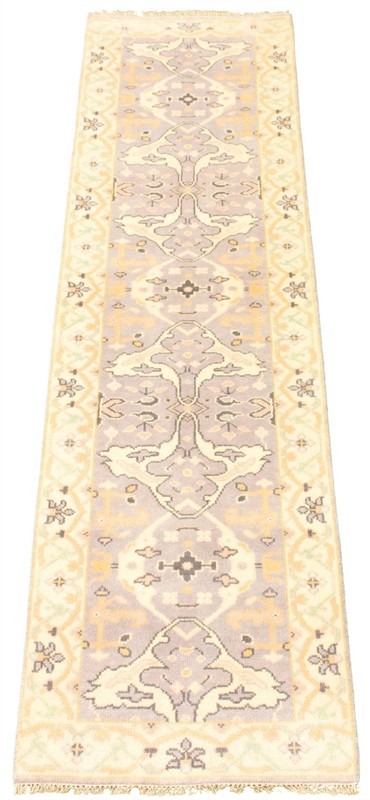 2'7" x 9'9" Vintage Hand-knotted Runner Rug Traditional Oriental Wool Carpet gallery