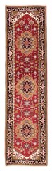 2’7″ x 9’11” Vintage Hand-knotted Runner Rug Traditional Oriental Wool Carpet