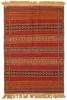 Vintage Hand Woven Area Rug 3'4" x 5'0" Traditional Wool Oriental Carpet gallery