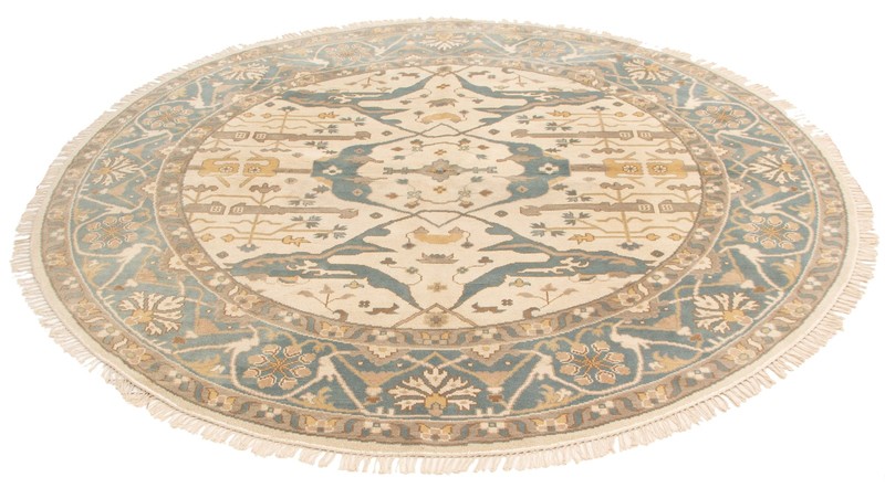 Vintage Traditional Hand-Knotted Area Rug 10'0" x 10'0" Oriental Wool Carpet gallery