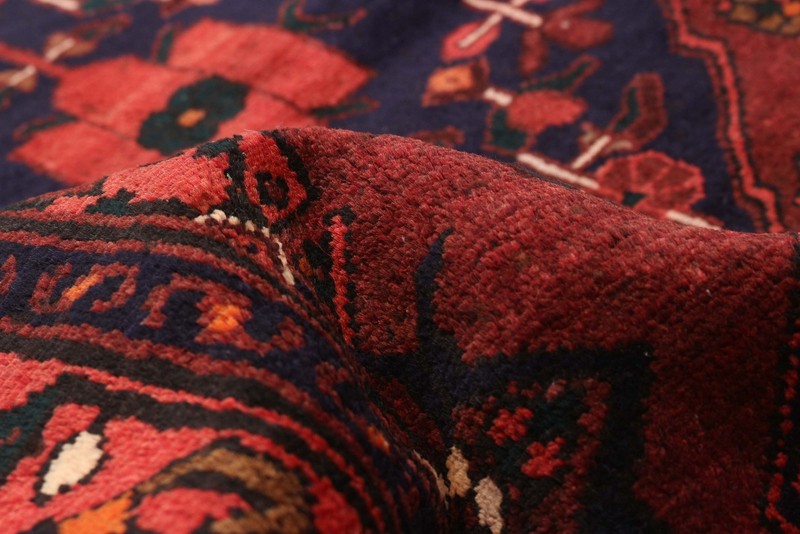 3'6" x 9'4" Vintage Hand-knotted Runner Rug Traditional Oriental Wool Carpet gallery