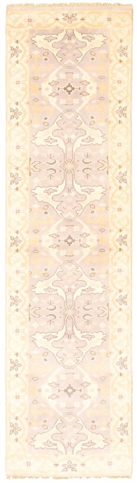 2'7" x 9'9" Vintage Hand-knotted Runner Rug Traditional Oriental Wool Carpet gallery