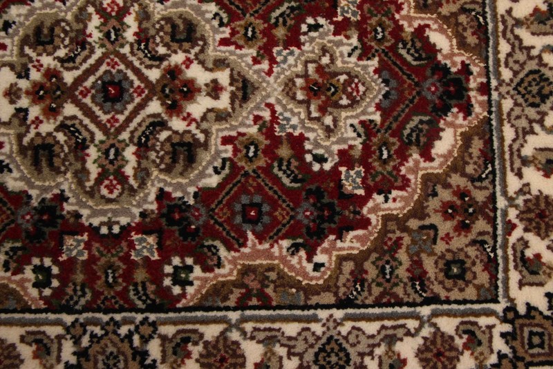 Traditional Vintage Hand-Knotted Area Rug 1'4" x 2'0" Oriental Wool Carpet gallery