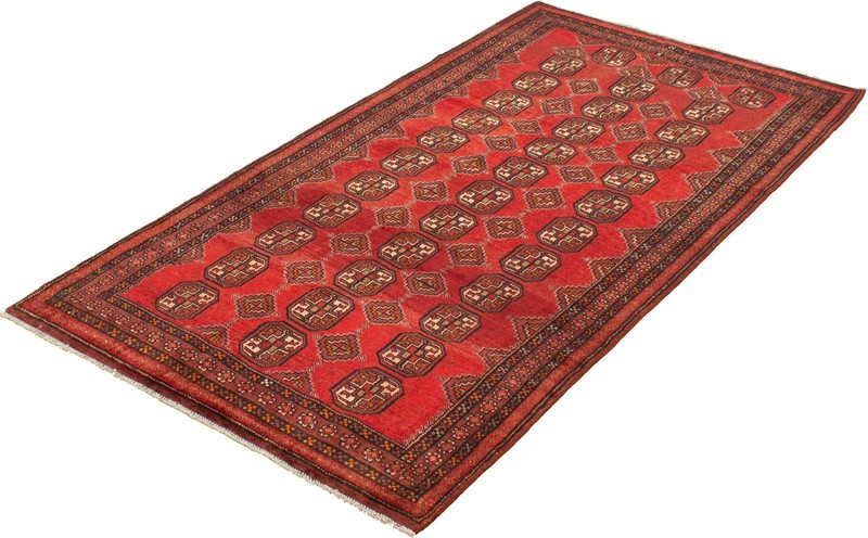 Vintage Hand-Knotted Area Rug 4'10" x 9'10" Traditional Wool Carpet gallery