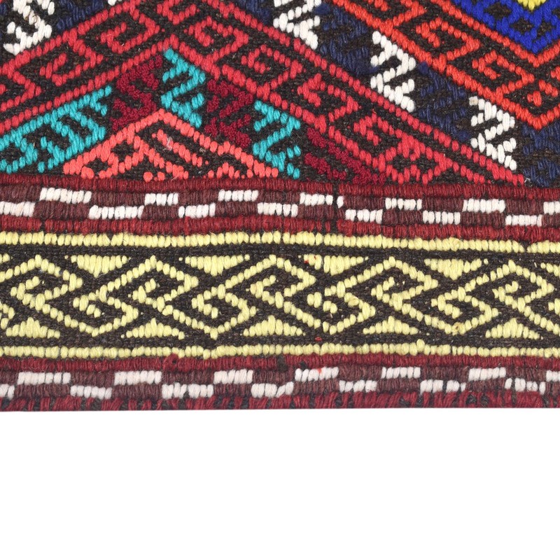 Vintage Handmade Kilim Carpet Runner Tribal Oriental Rug 7.7x2.3ft gallery