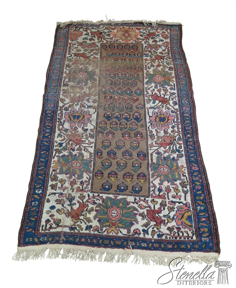 LF47068: Vintage Approx. 4x6 Area Throw Rug
