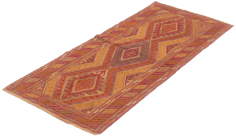 Traditional Vintage Hand-Knotted Area Rug 2'10" x 6'0" Oriental Wool Carpet gallery