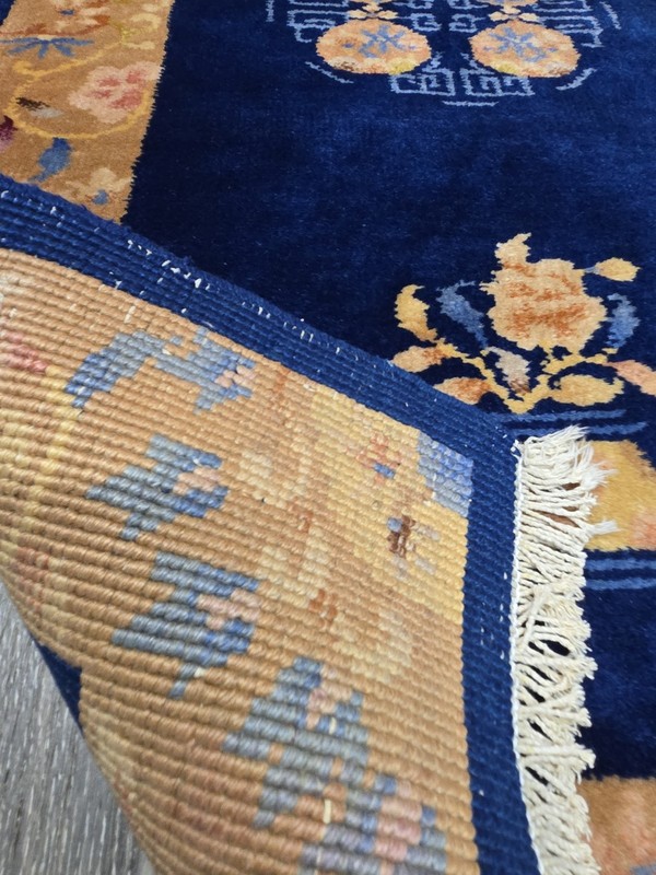 Art Deco Chinese Beautiful Small Size 4 Ft Long 2 Ft Wide 1940s gallery