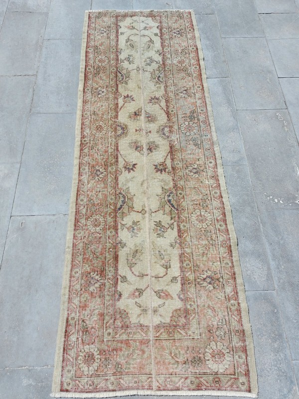 4X7 Antique Leaf of Heaven Carpet Rug, Bohemian Rug, Vintage Rug, Floral Rug gallery