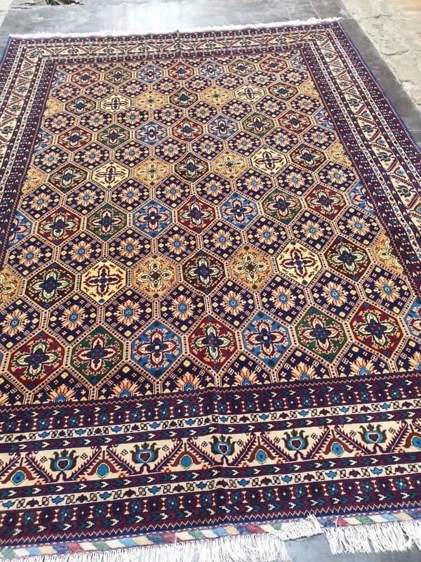 9x12ft Beautiful HandmadeAfghan Chobi Mahal Rug gallery