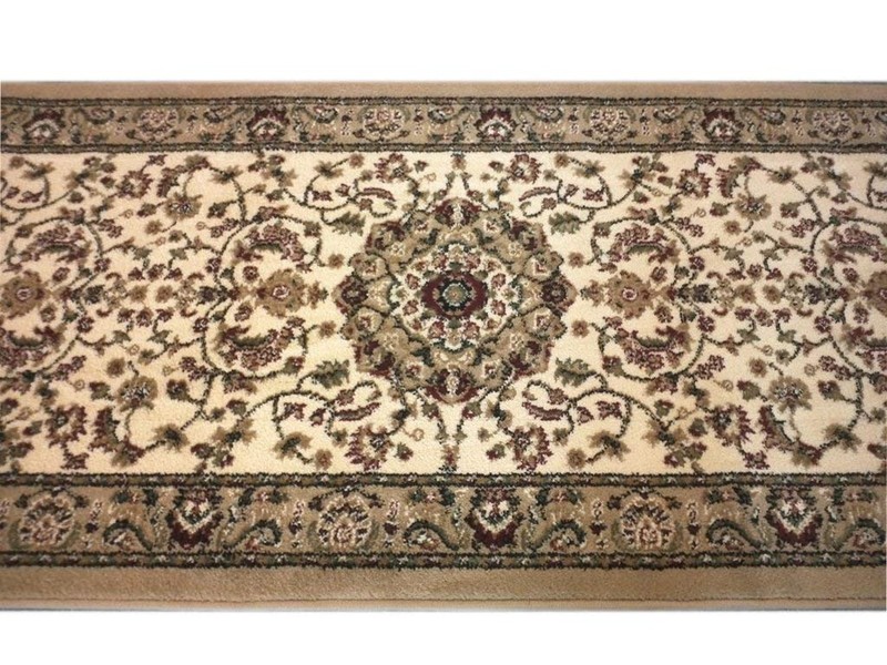 Bellagio Traditional Area Rug Runner 32 in. X 15 Ft. 10 in. Beige 401 gallery