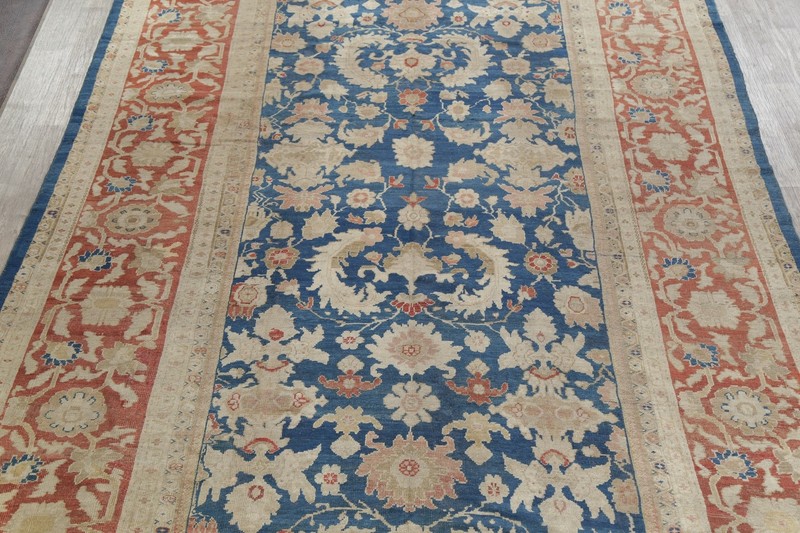 Vegetable Dye Antique Floral Traditional Oriental Area Rug Wool Handmade 10x16 gallery