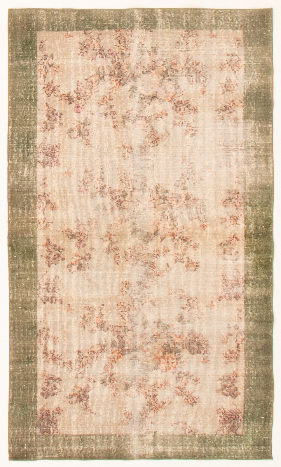Vintage Traditional Hand-Knotted Area Rug 3'10" x 6'9" Oriental Wool Carpet gallery