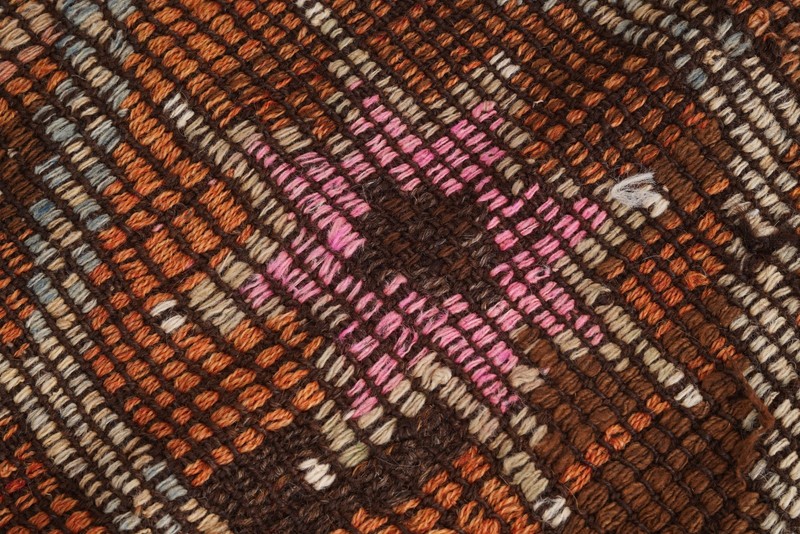 2x9 Turkish Kilim Runner Rug Neutral Vintage Carpet Traditional Handmade Rug 169 gallery