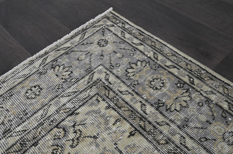 Oushak Turkish Vintage Rug 7x10 Kilim Rug Anatolian Handmade Boho Decor BEIGE gallery