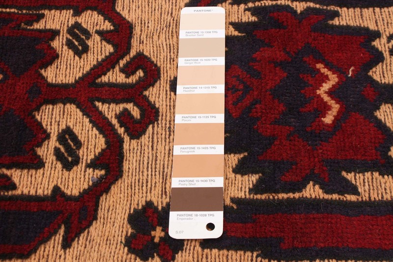 Vintage Traditional Hand-Knotted Area Rug 4'0" x 6'3" Oriental Wool Carpet gallery