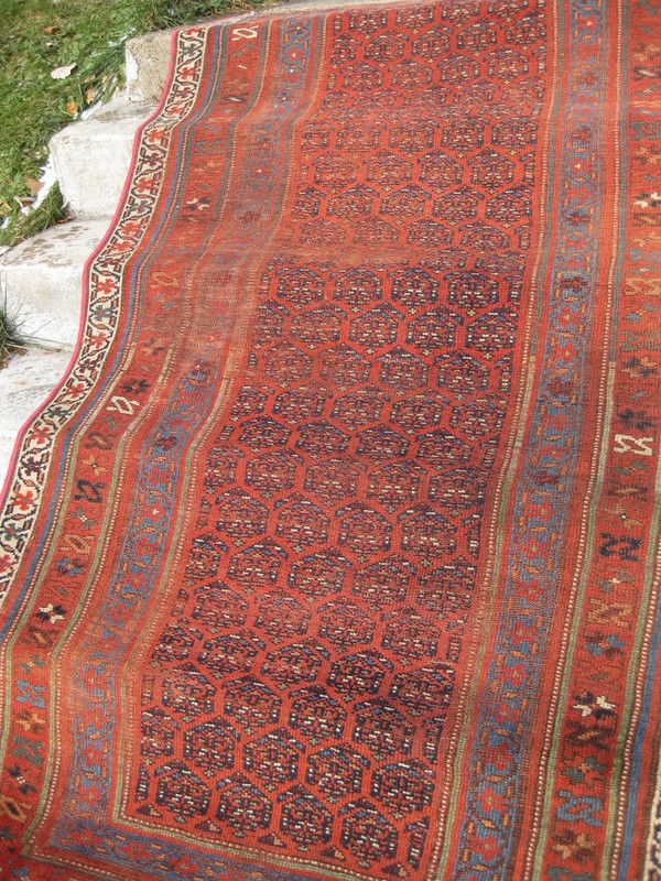 vintage EASTERN ANATOLIAN KILIM RUG HANDMADE HANDWOVEN SZ 93"X49" 236CMX123CM gallery