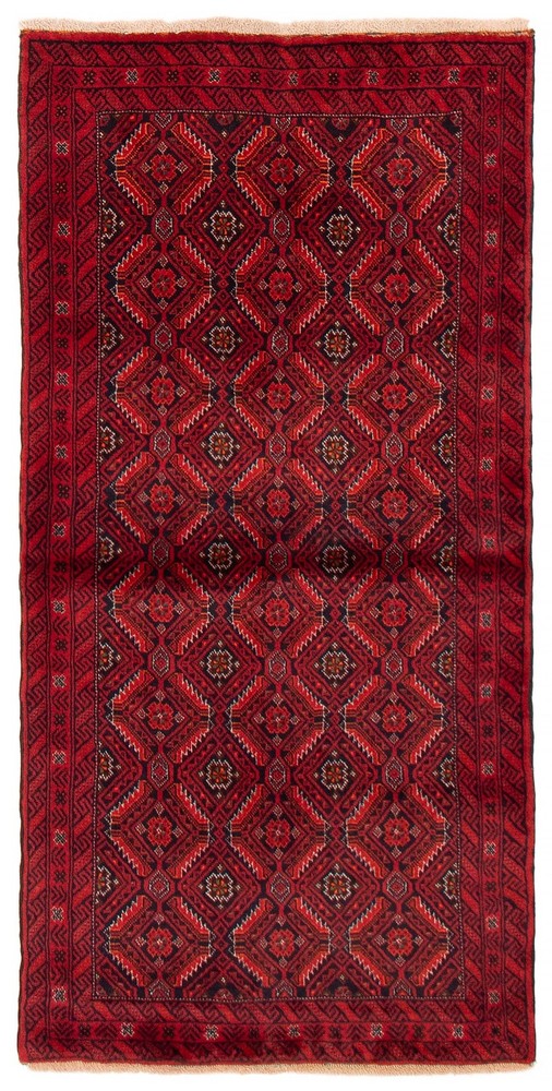 3'1" x 6'2" Vintage Hand Knotted Area Rug Traditional Oriental Wool Carpet