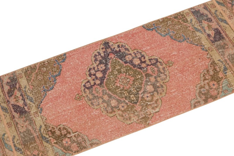 Oushak Rug,Runner Rug,Turkish Runner,Vintage Runner,Floor Rug, 2' x 17'5 feet gallery