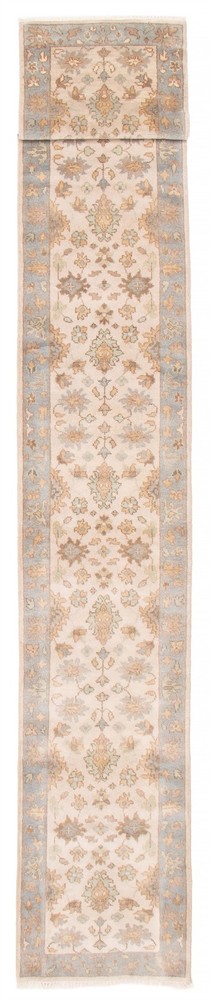 Vintage Hand-knotted Runner Rug 2'6" x 19'11" Traditional Oriental Wool Carpet