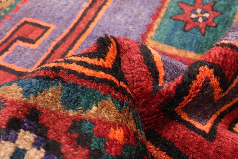 Vintage Hand-Knotted Carpet 4'4" x 6'6" Traditional Oriental Wool Area Rug gallery