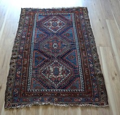Antique Kurdish Rug 4’x6′