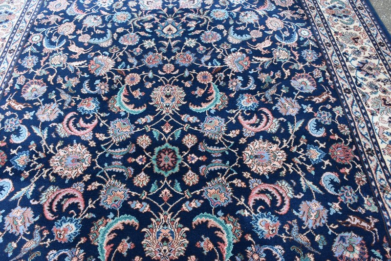 Karastan Rug 700 Series 747 Indigo Tabbriz 8.8x12 Very Nice # IND8812 gallery