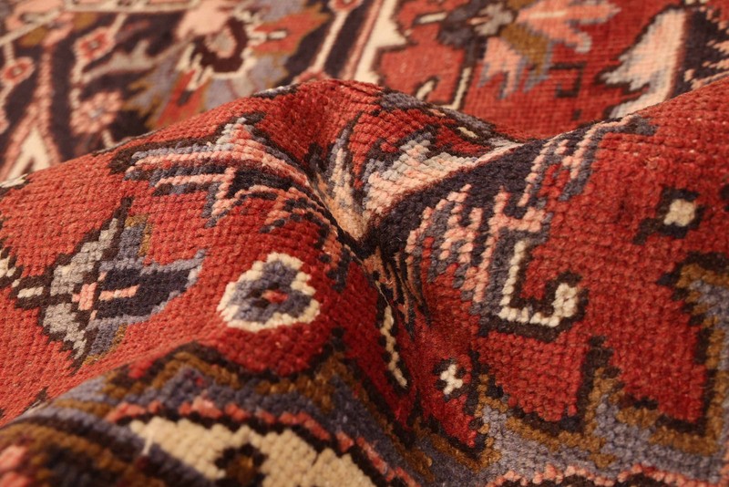 Vintage 7'2" x 10'5" Traditional Hand Knotted Vegetable Dye Wool Area Rug gallery