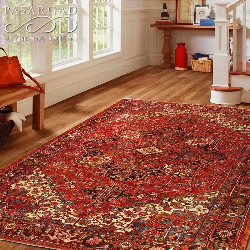 Antique heriz 9'7'' X 12'7'' gallery