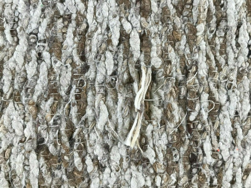 Vintage Mid Century Modern/ Hollywood Regency Spun Wool Rug gallery