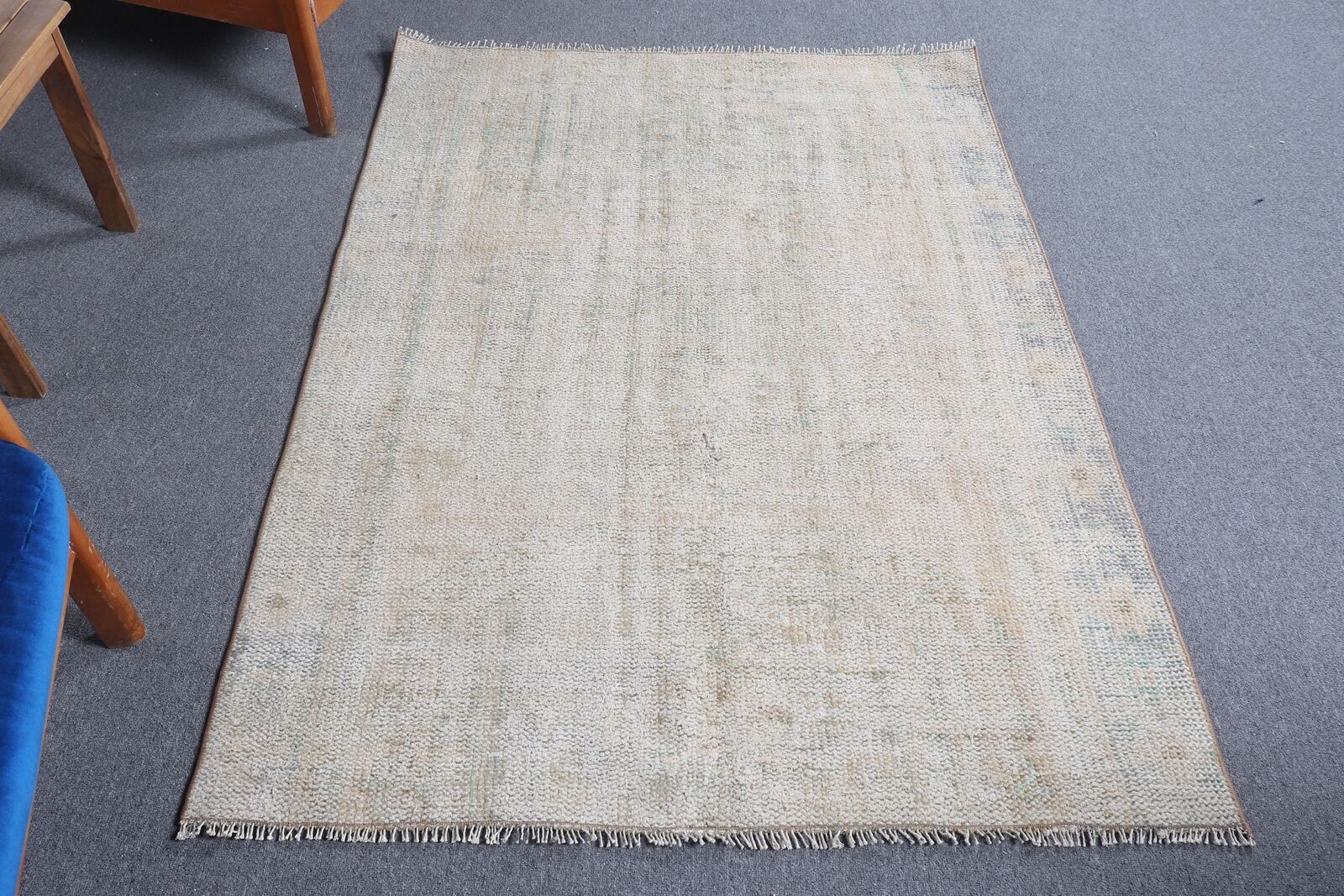 Antique Rugs, 4x5.4 ft Accent Rug, Vintage Rugs, Home Decor Rugs, Turkish Rug gallery