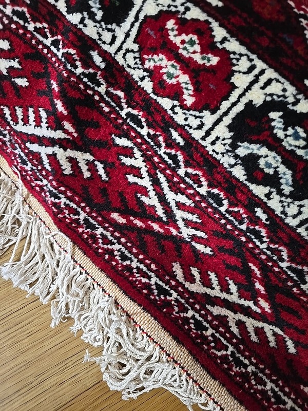 Turkoman Rug 135 CM X 210 CM Hand Woven Oriental Carpet Tribal Rug gallery