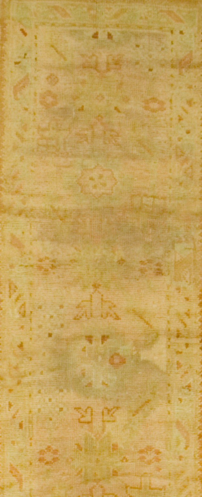 Antique Turkish Oushak Runner Rug 2'4 X 16'9 E21098 gallery