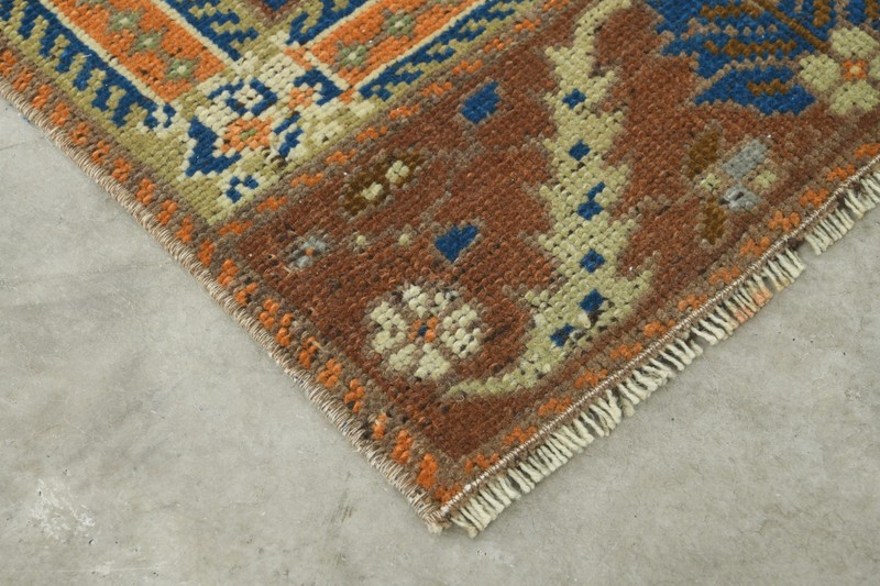 4x8 Turkish Hand-Knotted Vintage Oushak Area Rug Boho Decor Wool Carpet,603 gallery