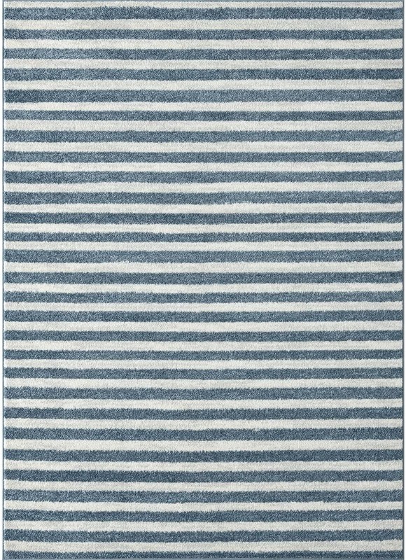 Moroccan Area Rugs Blue Striped Modern Living Room Carpet Quality Large Carpet gallery