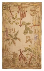 Vintage Hand Woven Area Rug 5’0″ x 8’2″ Traditional Wool Oriental Carpet