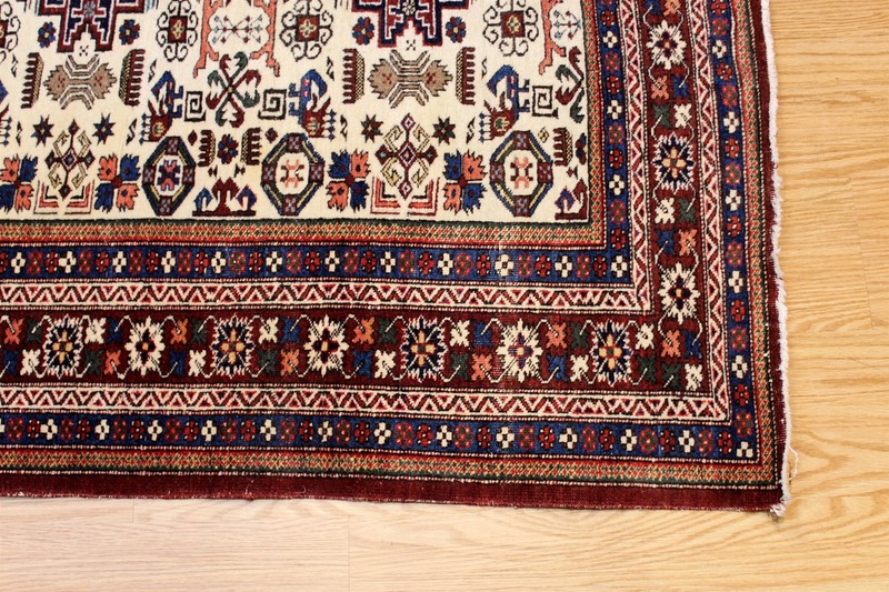 Handmade antique 5' X 7' Caucasian Kazak Design Shirvan Early 1900 Tribal Rug gallery