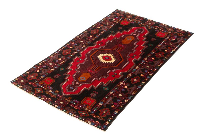 Traditional Vintage Hand-Knotted Area Rug 3'7" x 6'7" Oriental Wool Carpet gallery