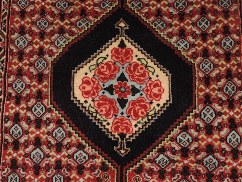2x10ft. Handmade Ardabil Wool Runner gallery
