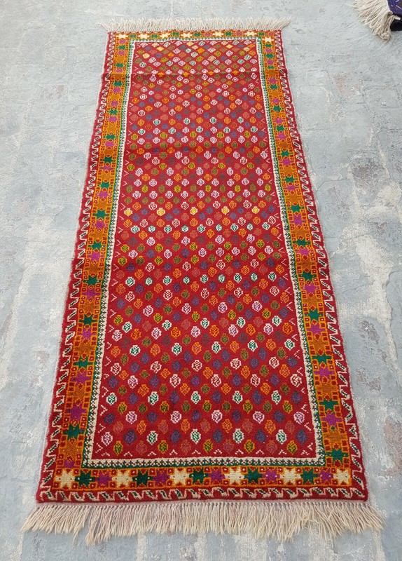 Beautiful Rug Nomadic thaimani Tribal Runner Rug shindandi rug gallery