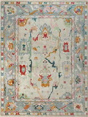 Turkish Wool Oushak Rugs 7×10 8×11 9×12 10×14 12×15 Handmade Rugs For Livingroom