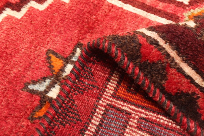 Vintage 4'11" x 8'10" Traditional Hand Knotted Vegetable Dye Wool Area Rug gallery