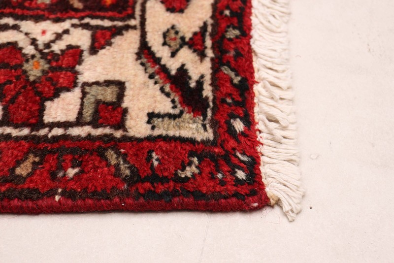 Vintage Hand-Knotted Area Rug 3'2" x 6'4" Traditional Oriental Wool Carpet gallery