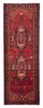 Vintage Hand-knotted Runner Rug 3'6" x 9'11" Traditional Oriental Wool Carpet gallery