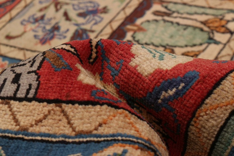 Vintage Hand-Knotted Area Rug 5'0" x 9'10" Traditional Wool Carpet gallery